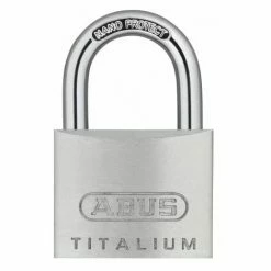 ABUS 64TI/35mm TITALIUM? Padlock Keyed Alike KA6356 ABUKA56197
