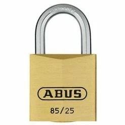 ABUS Mechanical ABU8525 85/25mm Brass Padlock