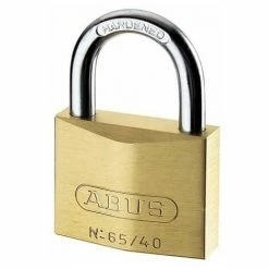 Abus Mechanical 65/50mm Brass Padlock Master Keyed MK65501